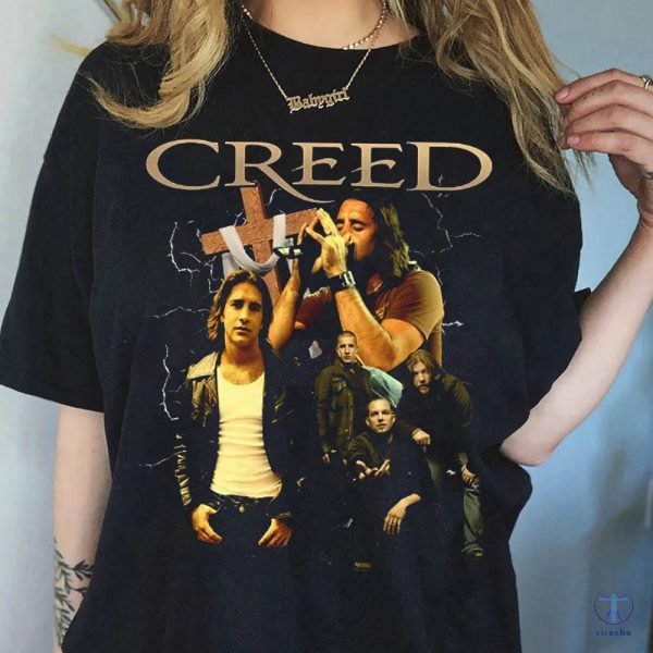 Retro Creed Band Bootleg T Shirt Creed Merch Shirt Creed Tour Shirt Creed Band T Shirt Creed Shirts riracha 2