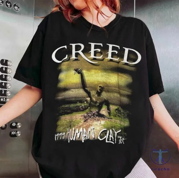 Creed Band Human Clay 1999 Tour Shirt Creed Band Fan Shirt Creed Tour Shirt Creed Shirts Creed Tour 2024 Shirt riracha 1