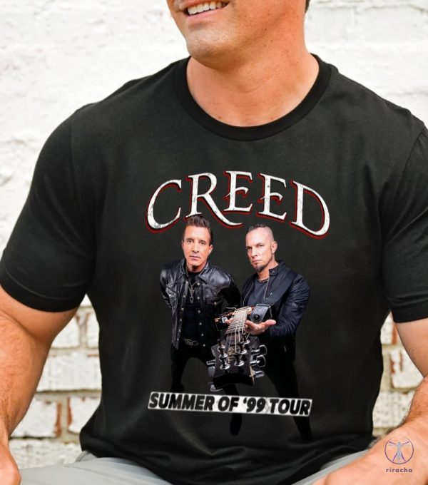 2024 Creed Tour Shirt Creeds Summer Of 99 Tour T Shirt Creed Merch Creed Tour Creed Tour 2024 Creed Band T Shirt riracha 1