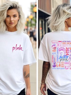 Pink Singer Summer Carnival 2024 Tour Shirt 2024 Pnk Concert Sweatshirt Pink Fan Shirt riracha 2