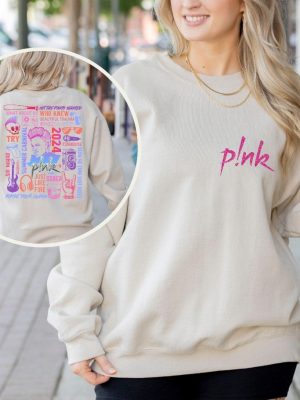 Pink Singer Summer Carnival 2024 Tour Shirt 2024 Pnk Concert Sweatshirt Pink Fan Shirt riracha 5