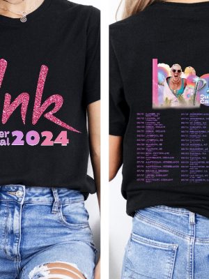 Pink Singer Summer Carnival 2024 Tour Shirt Pink Fan Lovers Shirt Pink Tour 2024 Pink Summer Carnival 2024 Setlist riracha 2