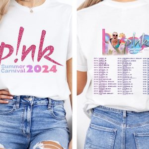 Pink Singer Summer Carnival 2024 Tour Shirt Pink Fan Lovers Shirt Pink Tour 2024 Pink Summer Carnival 2024 Setlist riracha 4