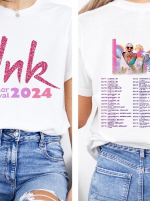 Pink Singer Summer Carnival 2024 Tour Shirt Pink Fan Lovers Shirt Pink Tour 2024 Pink Summer Carnival 2024 Setlist riracha 4