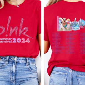 Pink Singer Summer Carnival 2024 Tour Shirt Pink Fan Lovers Shirt Pink Tour 2024 Pink Summer Carnival 2024 Setlist riracha 6