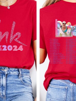 Pink Singer Summer Carnival 2024 Tour Shirt Pink Fan Lovers Shirt Pink Tour 2024 Pink Summer Carnival 2024 Setlist riracha 6