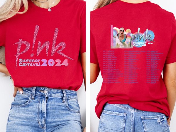 Pink Singer Summer Carnival 2024 Tour Shirt Pink Fan Lovers Shirt Pink Tour 2024 Pink Summer Carnival 2024 Setlist riracha 6