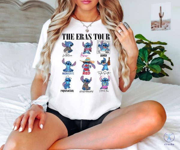 Stitch The Eras Tour Shirt Stitch Love Shirt Stitch Version Shirt Disney Stitch Shirt Disney Eras Tour Shirt riracha 1