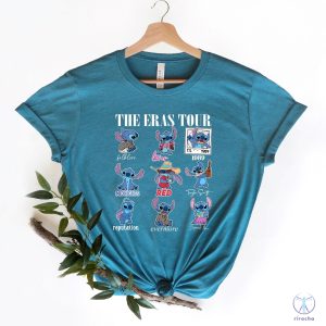 Stitch The Eras Tour Shirt Stitch Love Shirt Stitch Version Shirt Disney Stitch Shirt Disney Eras Tour Shirt riracha 2