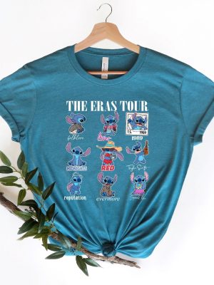 Stitch The Eras Tour Shirt Stitch Love Shirt Stitch Version Shirt Disney Stitch Shirt Disney Eras Tour Shirt riracha 2