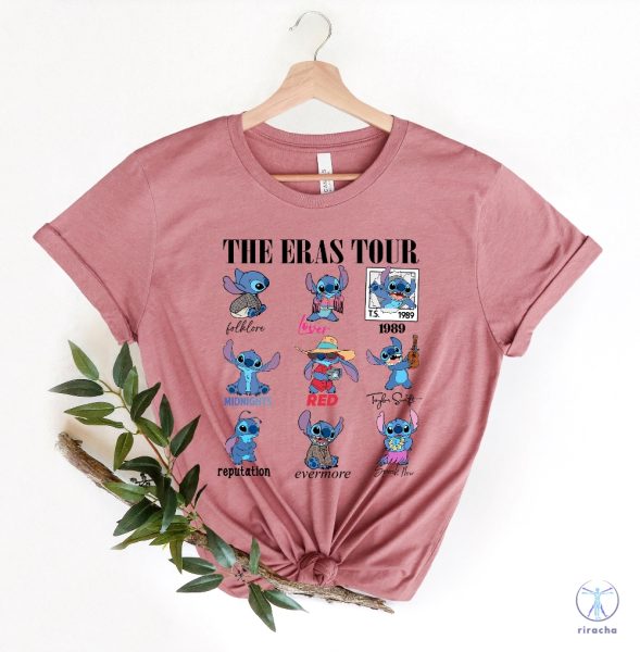 Stitch The Eras Tour Shirt Stitch Love Shirt Stitch Version Shirt Disney Stitch Shirt Disney Eras Tour Shirt riracha 3