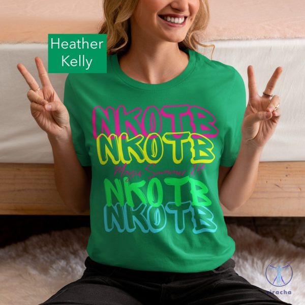 Nkotb Magic Summer 2024 Shirt Neon Nkotb Shirt New Kids On The Block Shirt Retro Nkotb Group Tour riracha 2