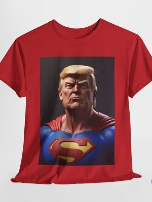 Trump Superman Trump Superhero Donald Trump Shirt Trump Superman T Shirt riracha 2