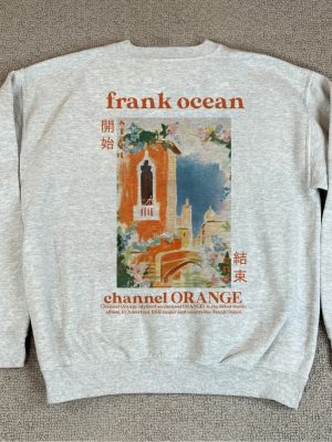 Channel Orange Sweatshirt Frank Sweatshirt Blonde Album Graphic Tee riracha 2