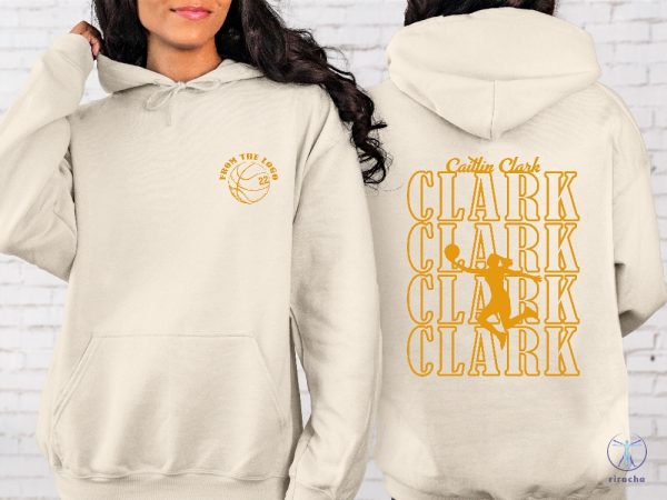 Caitlin Clark Basketball Hoodie Caitlin Clark Sweatshirt Caitlin Clark College Sweatshirt Clark 22 Basketball riracha 1