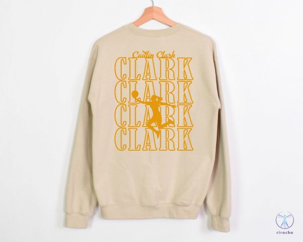 Caitlin Clark Basketball Hoodie Caitlin Clark Sweatshirt Caitlin Clark College Sweatshirt Clark 22 Basketball riracha 6