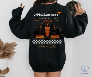 Mclaren 2024 Formula One Crewneck Unisex Sweatshirt Mclaren Sweatshirt riracha 2