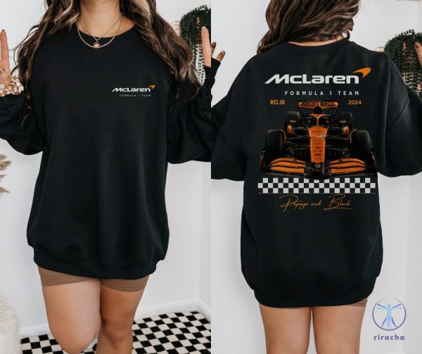 Mclaren 2024 Formula One Crewneck Unisex Sweatshirt Mclaren Sweatshirt riracha 6