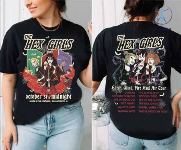 The Hex Girls Tour Rock Band Shirt The Hex Girls Shirt Hex Girls Concert Shirt Dusk Hex Girls Shirt Hex Gurls riracha 1