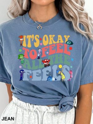 Disney Inside Out Its Ok To Feel Shirt Disney Shirt Joy Inside Out Shirt Disgust Inside Out 2 Shirt riracha 3