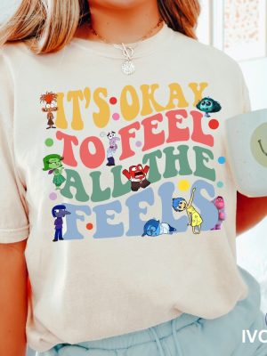 Disney Inside Out Its Ok To Feel Shirt Disney Shirt Joy Inside Out Shirt Disgust Inside Out 2 Shirt riracha 4