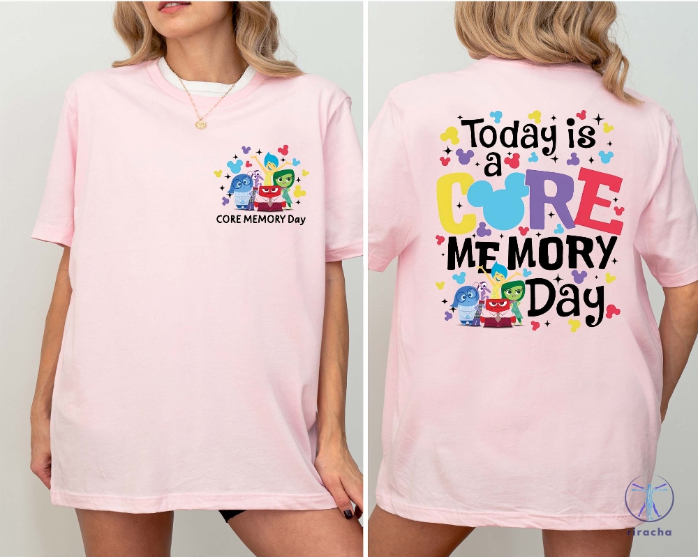 Today Is A Core Memory Day Shirt Disney Inside Out Shirt Disney Plus Envy Inside Out 2 Shirt