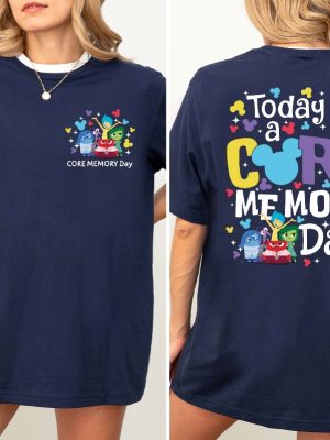 Today Is A Core Memory Day Shirt Disney Inside Out Shirt Disney Plus Envy Inside Out 2 Shirt riracha 4