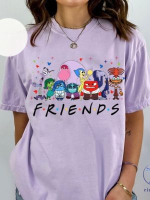 Inside Out 2 Friends Shirt Anxiety Shirt Inside Out Anxiety Joy Sadness Anger Ennui Anxiety Envy Shirt riracha 2