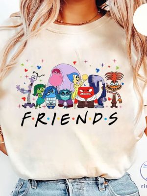 Inside Out 2 Friends Shirt Anxiety Shirt Inside Out Anxiety Joy Sadness Anger Ennui Anxiety Envy Shirt riracha 3