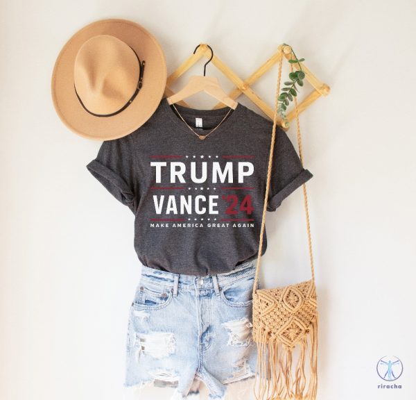 Trump 2024 Shirt Trump Vance 24 Shirt President Trump Jd Vance Shirt Republican Shirt riracha 1