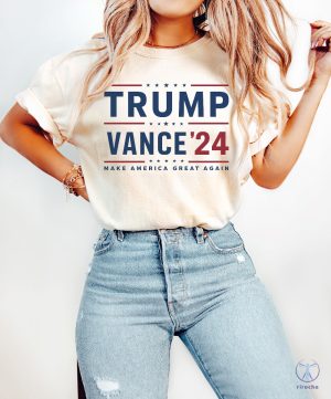 Trump 2024 Shirt Trump Vance 24 Shirt President Trump Jd Vance Shirt Republican Shirt riracha 4