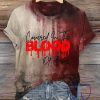 Women Covered By The Blood Of Jesus Bloody T Shirt Covered By The Blood Of Jesus Shirt riracha 1