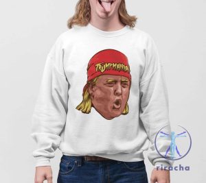 Trumpmania Wrestling Shirt Trumpamania Shirt Hulk Hogan Trump Shirt Hulkamania Shirt riracha 4