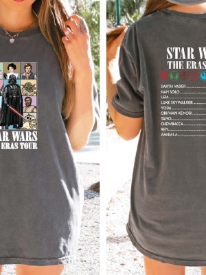 Star Wars The Epic Tour Shirt Star Wars Dart Vader Shirt Vintage Star Wars The Era Tour Shirt riracha 2