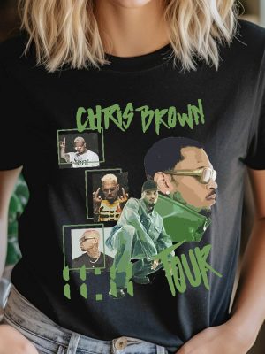 Vintage Chris Brown 1111 Tour 2024 Shirt Chris Brown 1111 Tour 2024 Shirt Chris Brown Fan Shirt riracha 4