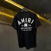 Amiri T Shirt Letter Print Amiri Tee Vintage Amiri Look Logo Shirt Casual Streetwear Sweatshirt Amiri Shirt riracha 1