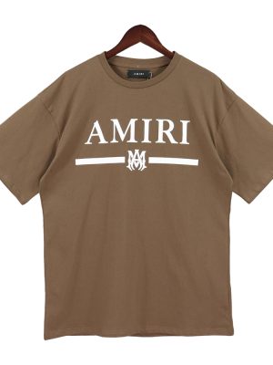 Amiri Beach Shirt Amiri Logo Cotton Tee Vintage Amiri T Shirt Hip Hop Amiri Sweatshirt Amiri Shirt riracha 3