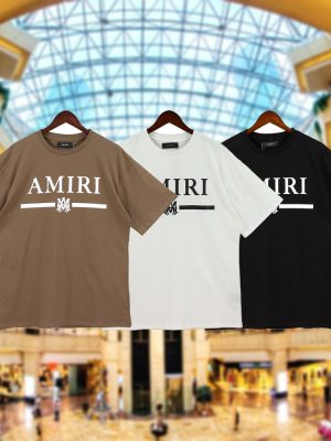 Amiri Beach Shirt Amiri Logo Cotton Tee Vintage Amiri T Shirt Hip Hop Amiri Sweatshirt Amiri Shirt riracha 4