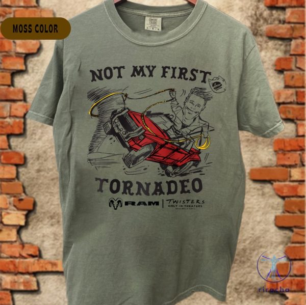 Ram Trucks Twisters Not My First Tornado Limited Edition Raglan Baseball Shirt Twisters T Shirt Not My First Tornado Shirt riracha 1