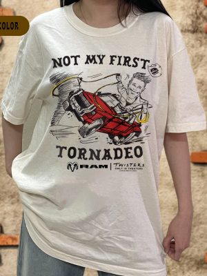 Ram Trucks Twisters Not My First Tornado Limited Edition Raglan Baseball Shirt Twisters T Shirt Not My First Tornado Shirt riracha 2