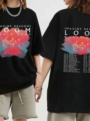 Imagine Dragons Loom Tour 2024 Shirt Imagine Dragons Shirt Imagine Dragons 2024 Concert Shirt riracha 3