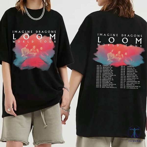 Imagine Dragons Loom Tour 2024 Shirt Imagine Dragons Shirt Imagine Dragons 2024 Concert Shirt riracha 3