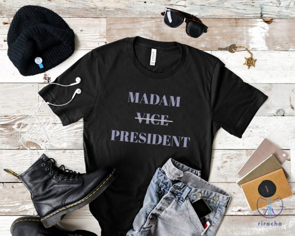 Kamala Harris 2024 T Shirt Madam Vice President Biden Drop Out Kamala Merch Harris 2024 Merch Kamala 2024 Merch riracha 6