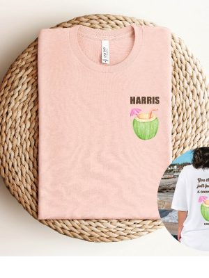 You Think You Just Fell Out Of A Coconut Tree Kamala Harris Shirt Harris 2024 T Shirt Kamala For President Shirt riracha 2