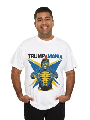 Trump Republican Convention Wrestling Shirt Trumpamania Shirt Hulk Hogan Trumpamania T Shirt Trumpamania Shirts riracha 4