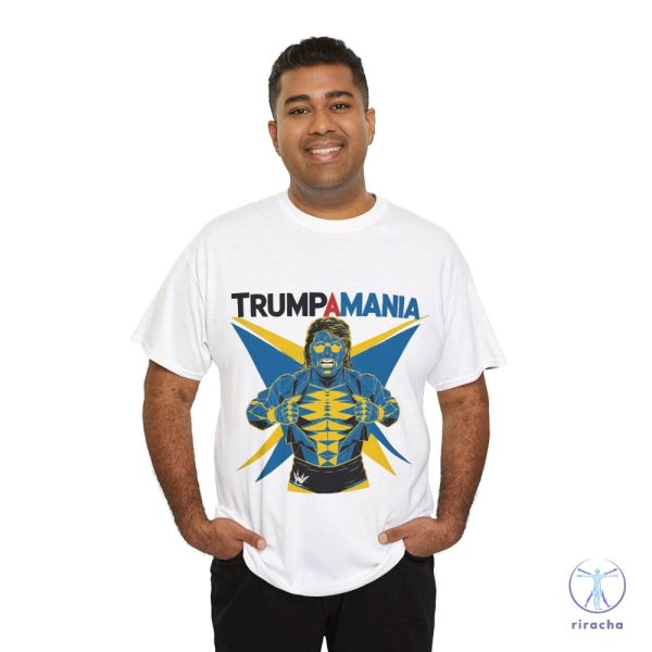 Trump Republican Convention Wrestling Shirt Trumpamania Shirt Hulk Hogan Trumpamania T Shirt Trumpamania Shirts riracha 4