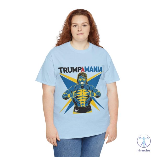 Trump Republican Convention Wrestling Shirt Trumpamania Shirt Hulk Hogan Trumpamania T Shirt Trumpamania Shirts riracha 6