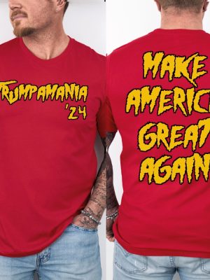 Trump Shirt 2024 Trumpamania Shirt Hulk Hogan Trumpamania T Shirt Trumpamania Shirts Unique riracha 2