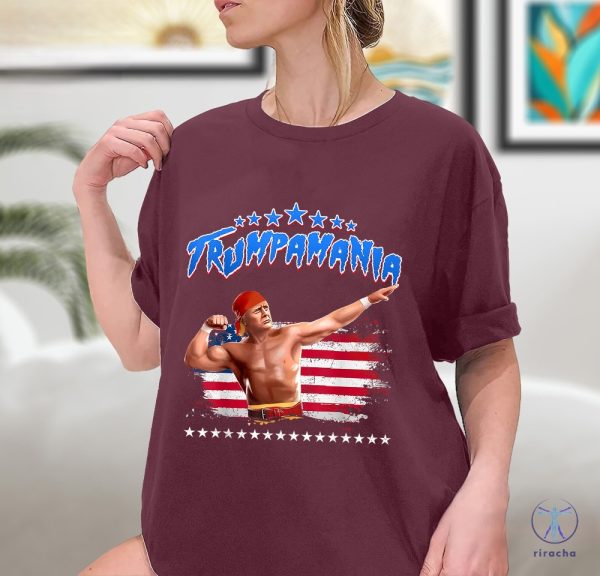 Donald Trump Hulk Hogan Maga Shirt Trumpamania Shirt Hulk Hogan Trumpamania T Shirt Trumpamania Shirts riracha 1