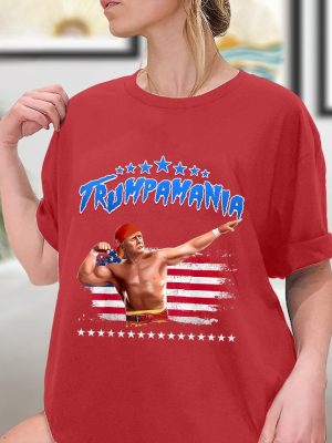 Donald Trump Hulk Hogan Maga Shirt Trumpamania Shirt Hulk Hogan Trumpamania T Shirt Trumpamania Shirts riracha 3